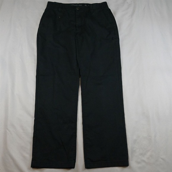Under armour‎ 32 x 29 Black Straight Leg Stretch Chino Pants - Picture 1 of 3